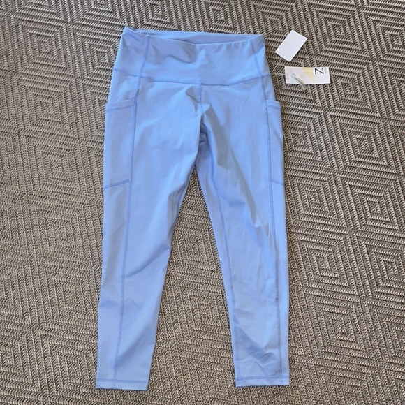 Z BY ZELLA High Rise 7/8 Daily Pocket Leggings In Blue Serenity - Picture 2 of 6